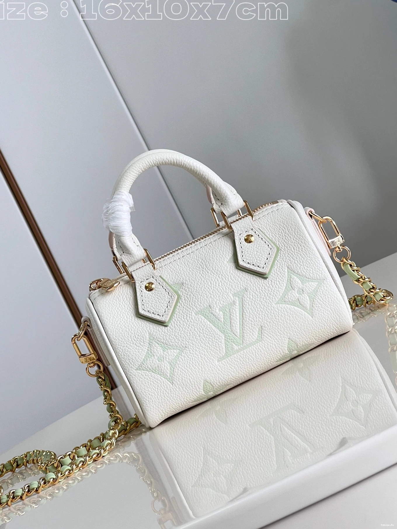 VUITTON LOUIS SPEEDY-16-10-7.5cm NANO 0516